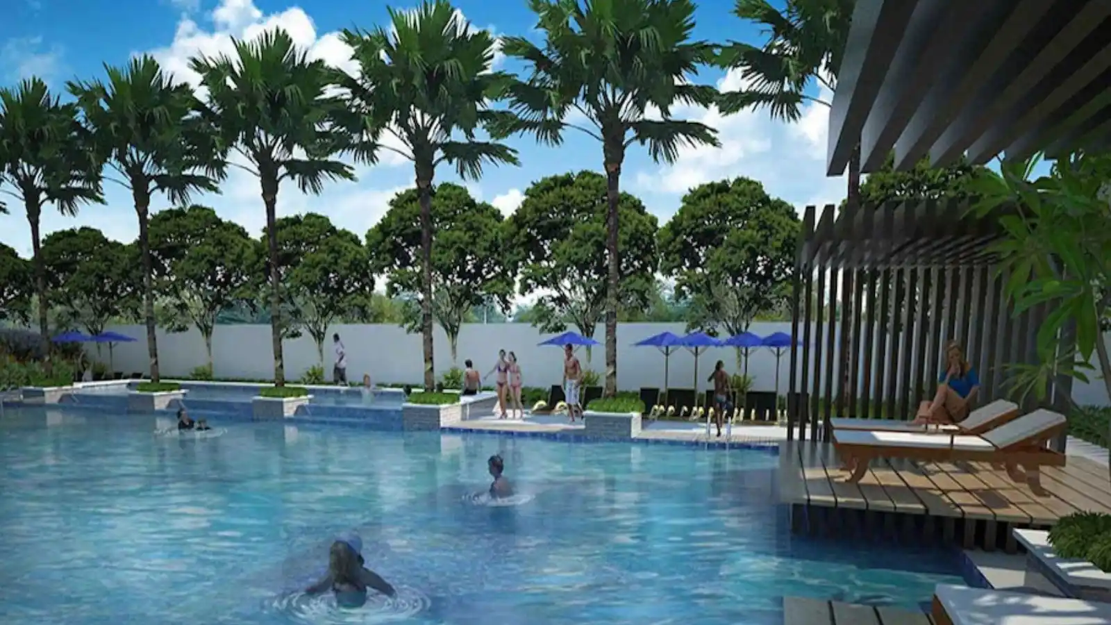 Adarsh-Palm-Acres-Villas-In-Huttanahalli-Bangalore-Swimming-Pool